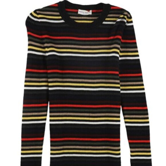 Vintage Sonia Rykiel Sweater Striped Wool 70s-80s size 42 (actual size S) - Picture 8 of 15